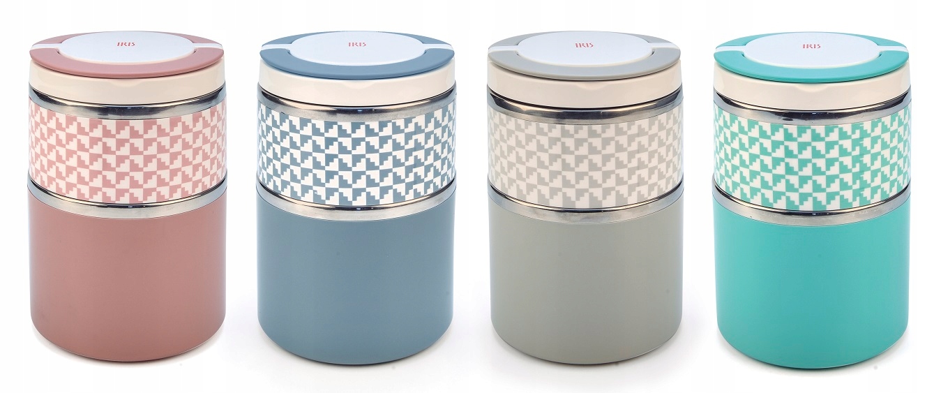 MARKOWY TERMOS OBIADOWY POJEMNIK ŻYWNOŚĆ ZUPĘ 900 ml INOX TRZYMA DO 3h IR Marka inna