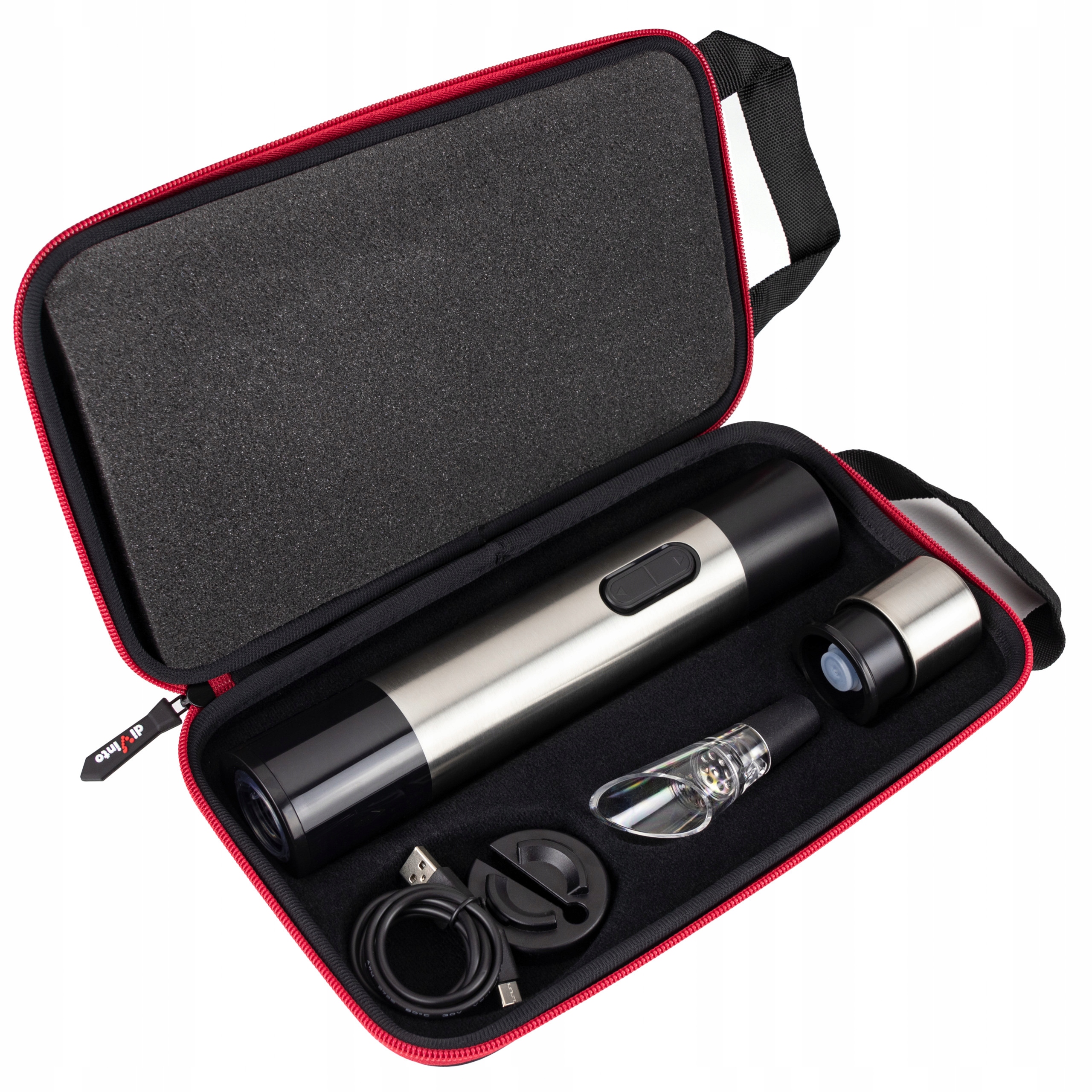 DuoTwister Elektroniczny otwieracz do wina i piwa Kod producenta GAD02987