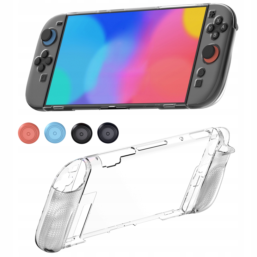 ETUI OCHRONNE DO NINTENDO SWITCH 2 (2025) TPU PRZEZROCZYSTY CHWYT POKROWIEC