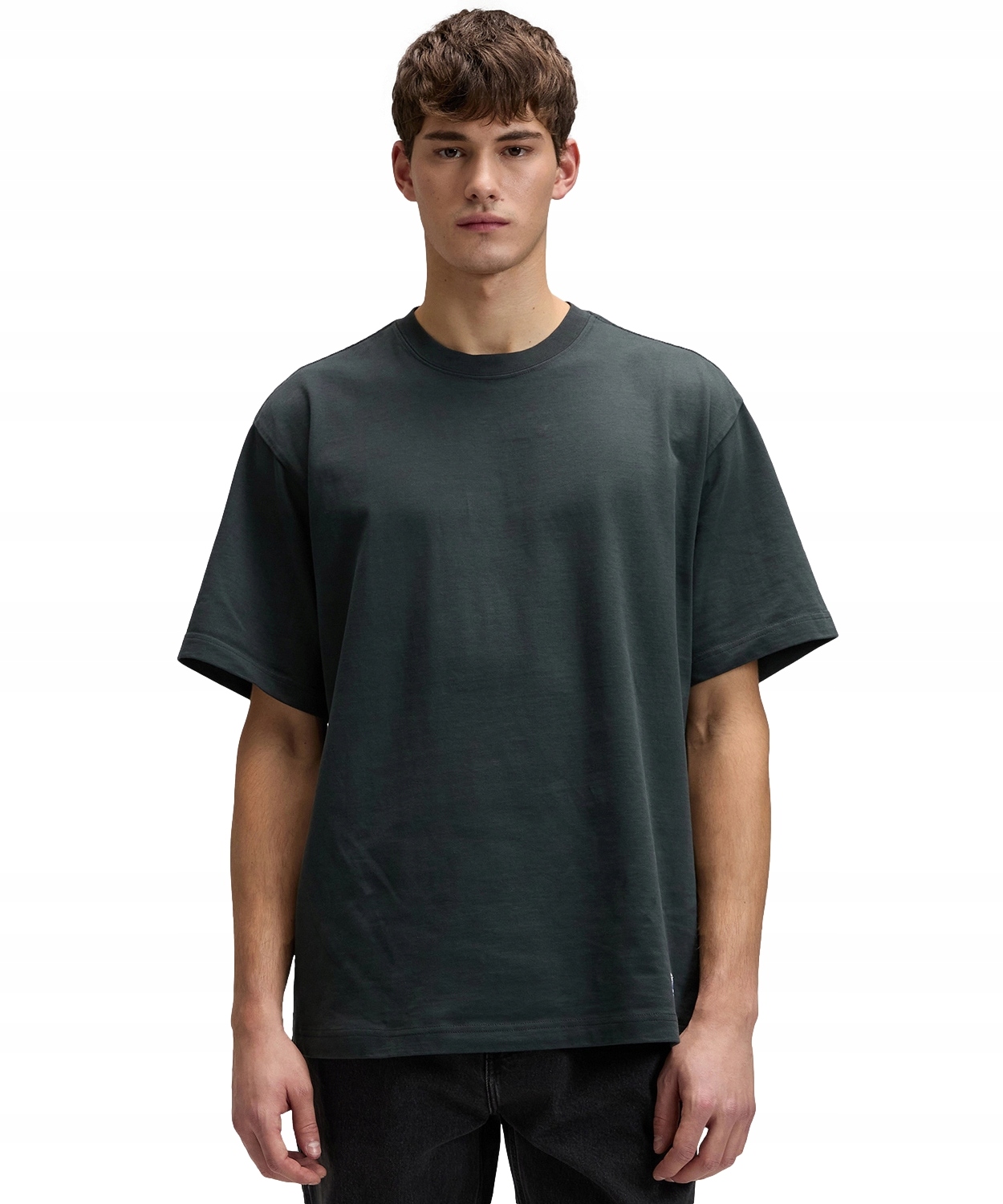 Tričko Lee Workwear Boxy Tee 112378724 Washed Black L