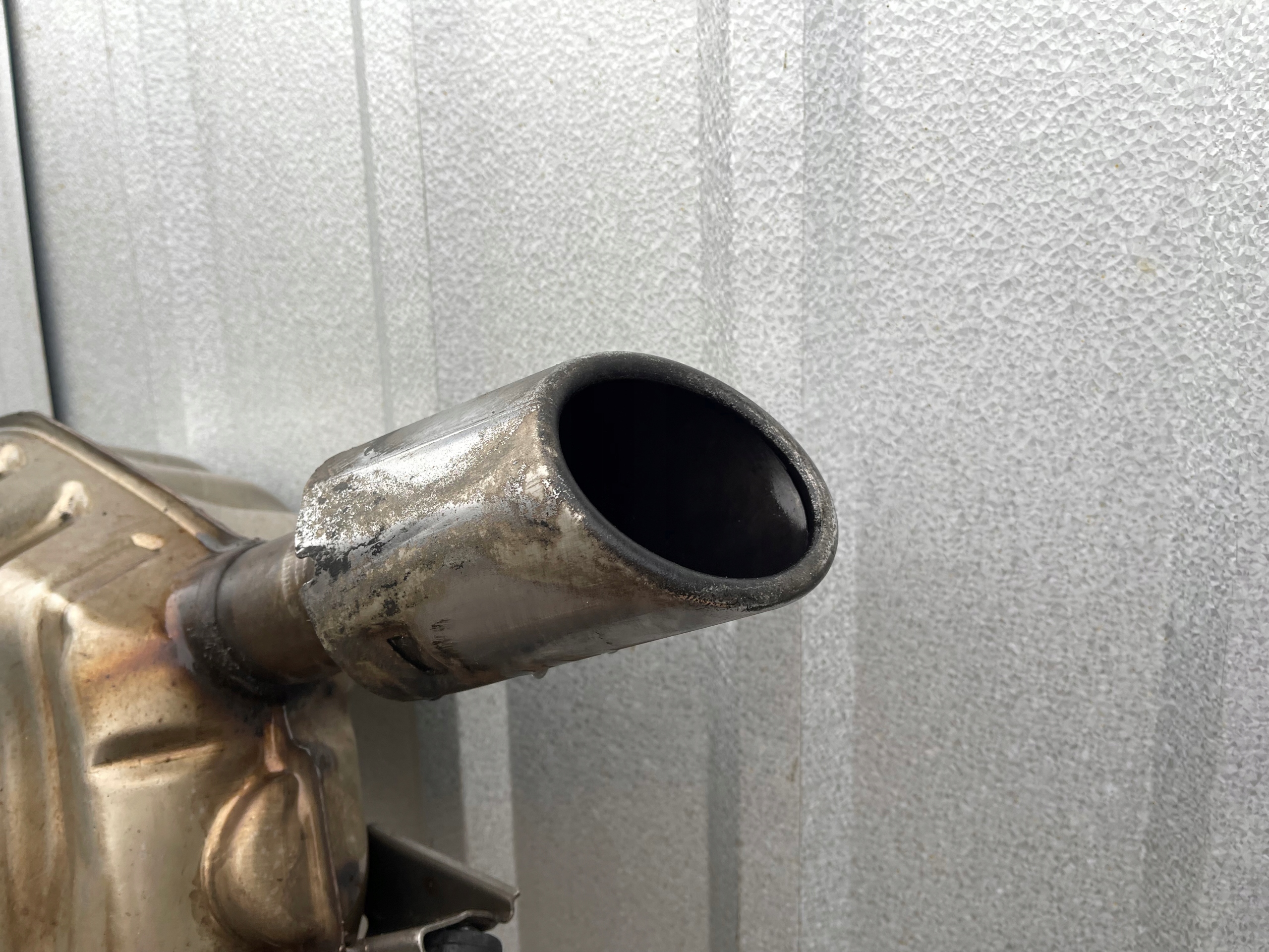 pipe exhaust TLUMIKI KOMPLET A6 C7 4G0253411C
