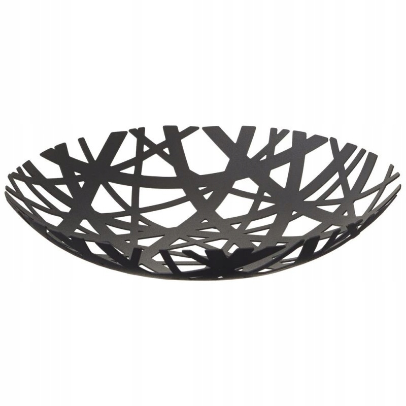 STYLOWA MISKA NA OWOCE TOWER CZARNA