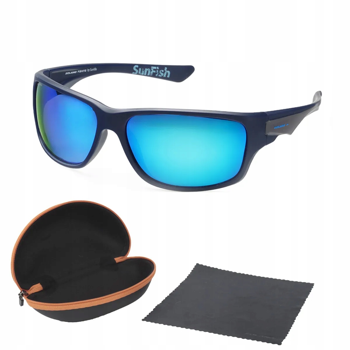 Solano Modré brýle Mirror Hd Blue s polarizací FL20068D