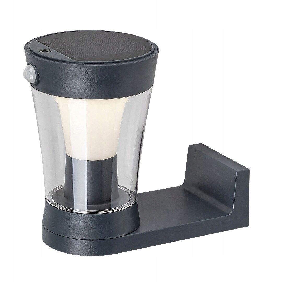 Solární venkovní nástěnné svítidlo s Led senzorem 3W Angers 77037 Rabalux