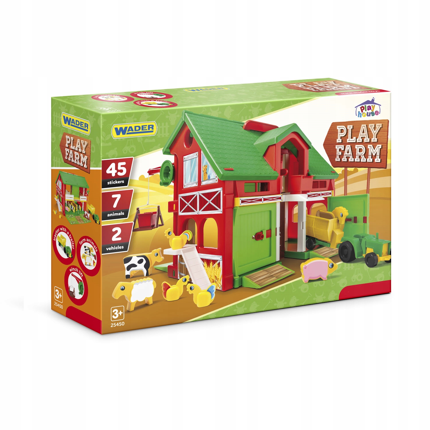 

Play House Farma Domek Ze Zwierzątkami Wader 25450