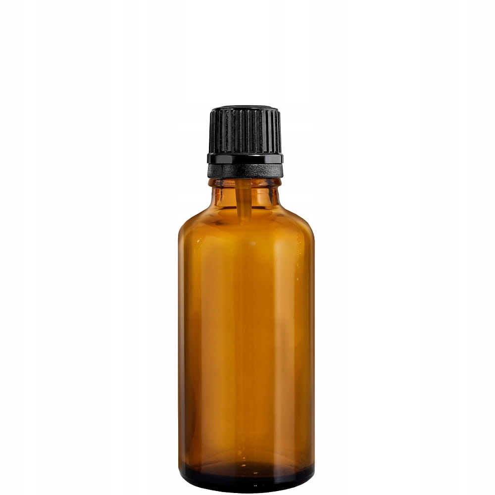 

Butelka Szklana 50ml Brąz Z Nakrętką Czarną