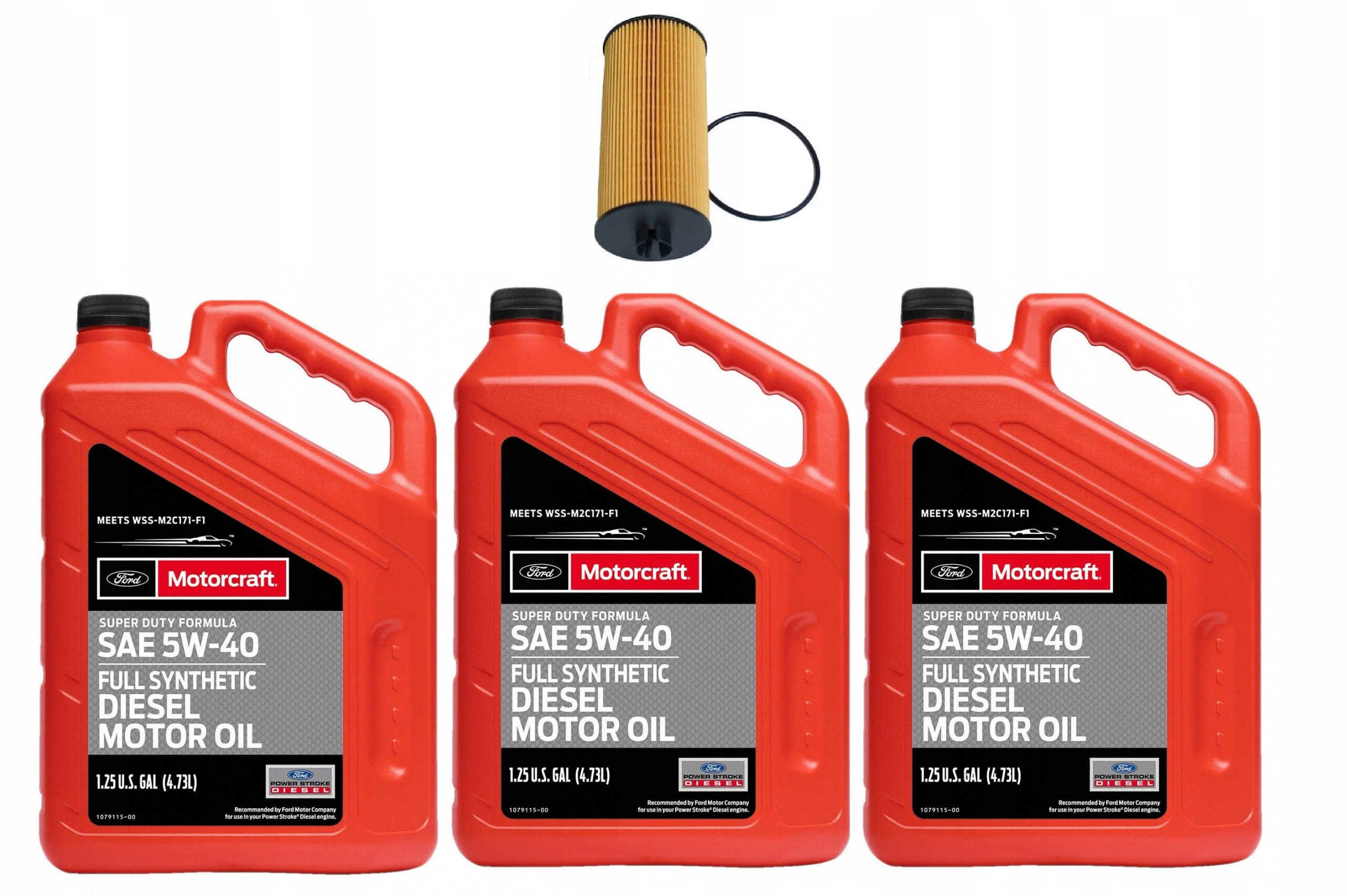 MOTORCRAFT 5W40 14L + FILTR FORD F-350 6,4 DIESEL
