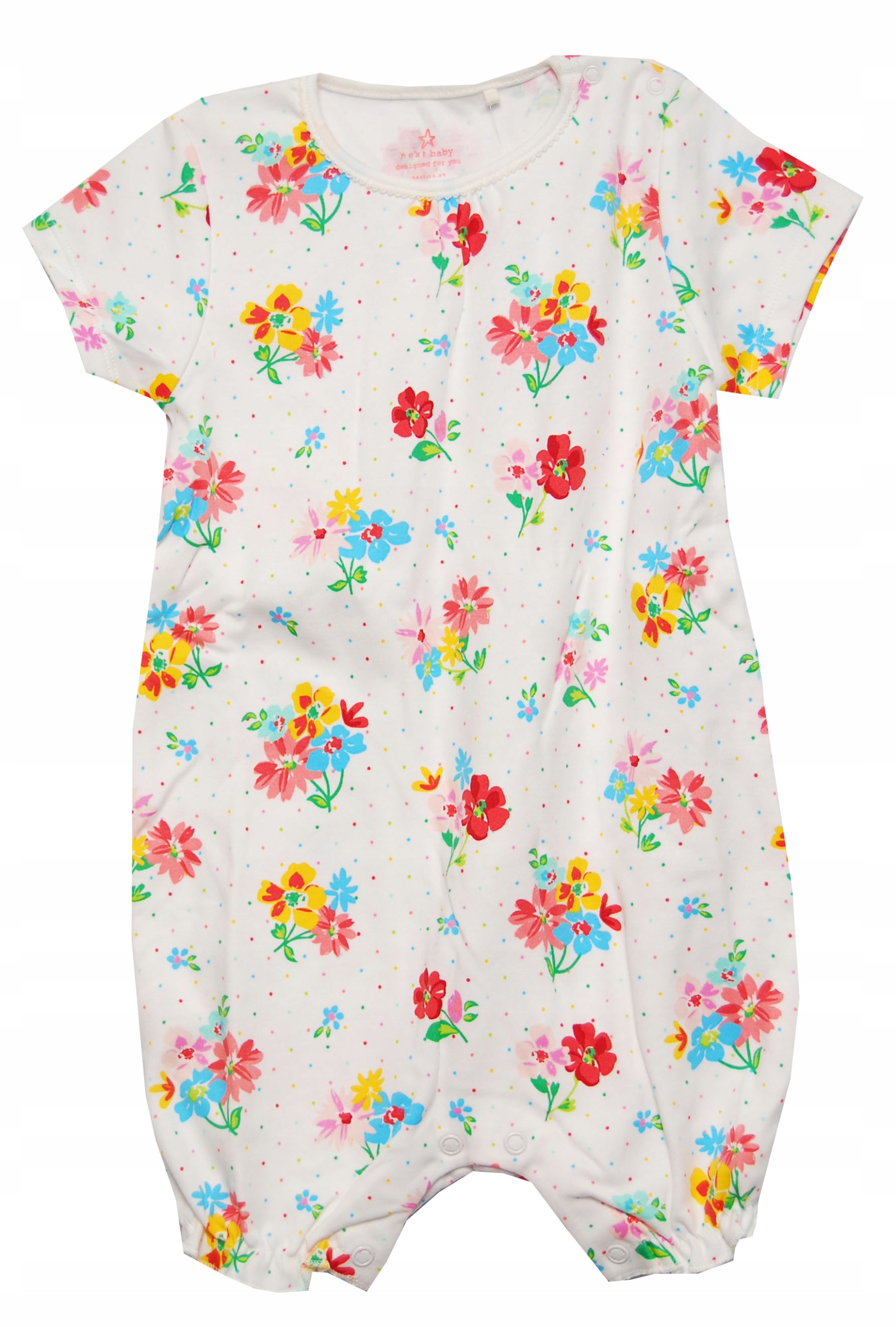 

Next Śliczny Bawełniany Rampers Pajac rozm. 86cm