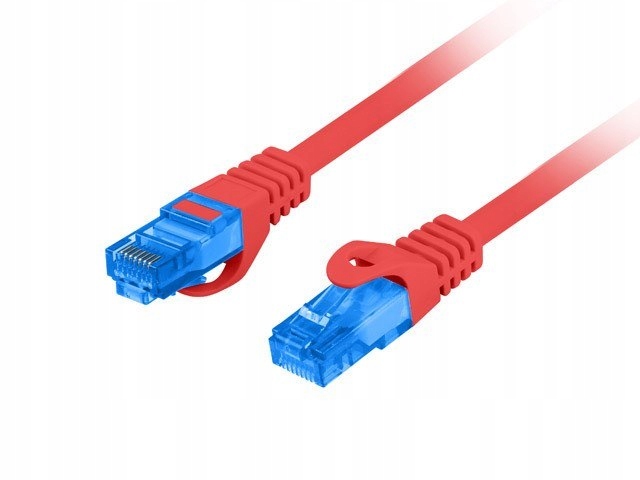 Lanberg Patchcord S/ftp KAT.6A 10M Czerwony Lszh Cca (fluke Passed) PCF6A-1