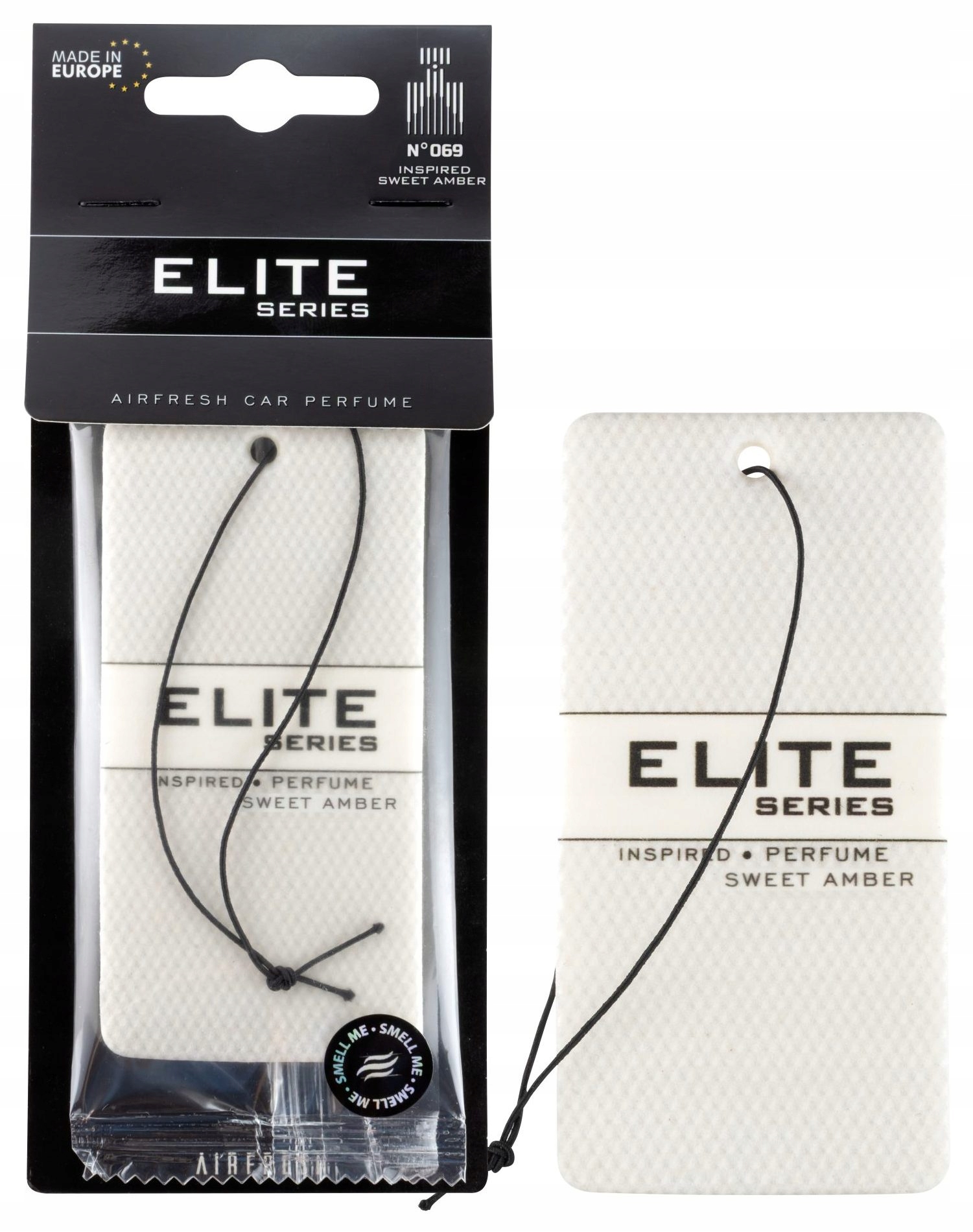 Zapach Samochodowy Do Auta Zawieszka Perfumowana Elite Sweet Amber No. 069
