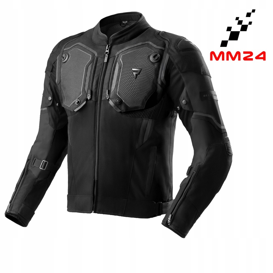 Motocyklová Bunda Rebelhorn Borg II Textilná Pánska S Membránou In&out M