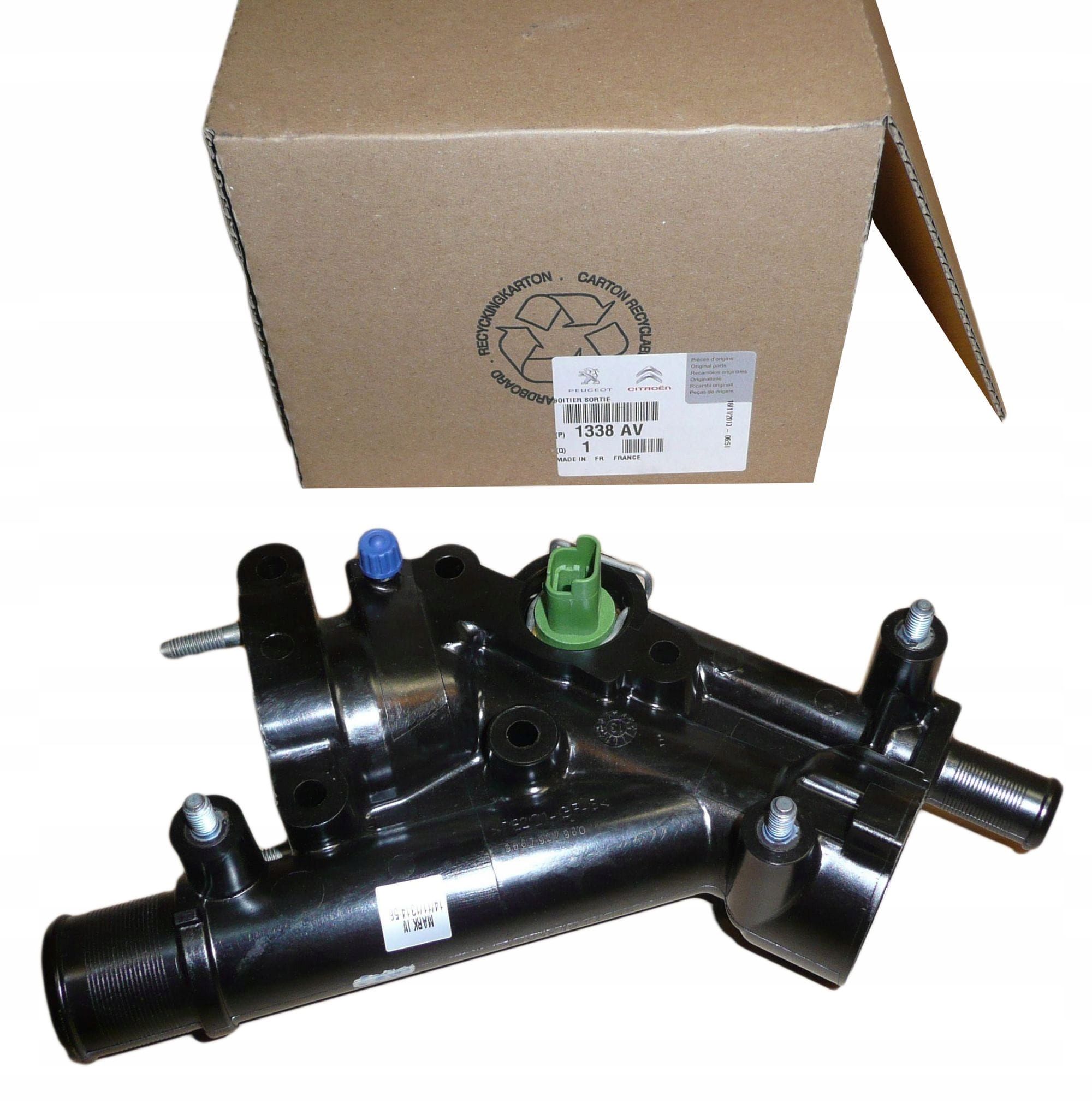 1338 - ОРИГІНАЛЬНИЙ КОРПУС ТЕРМОСТАТА БАЗА C/P 2.0 16V