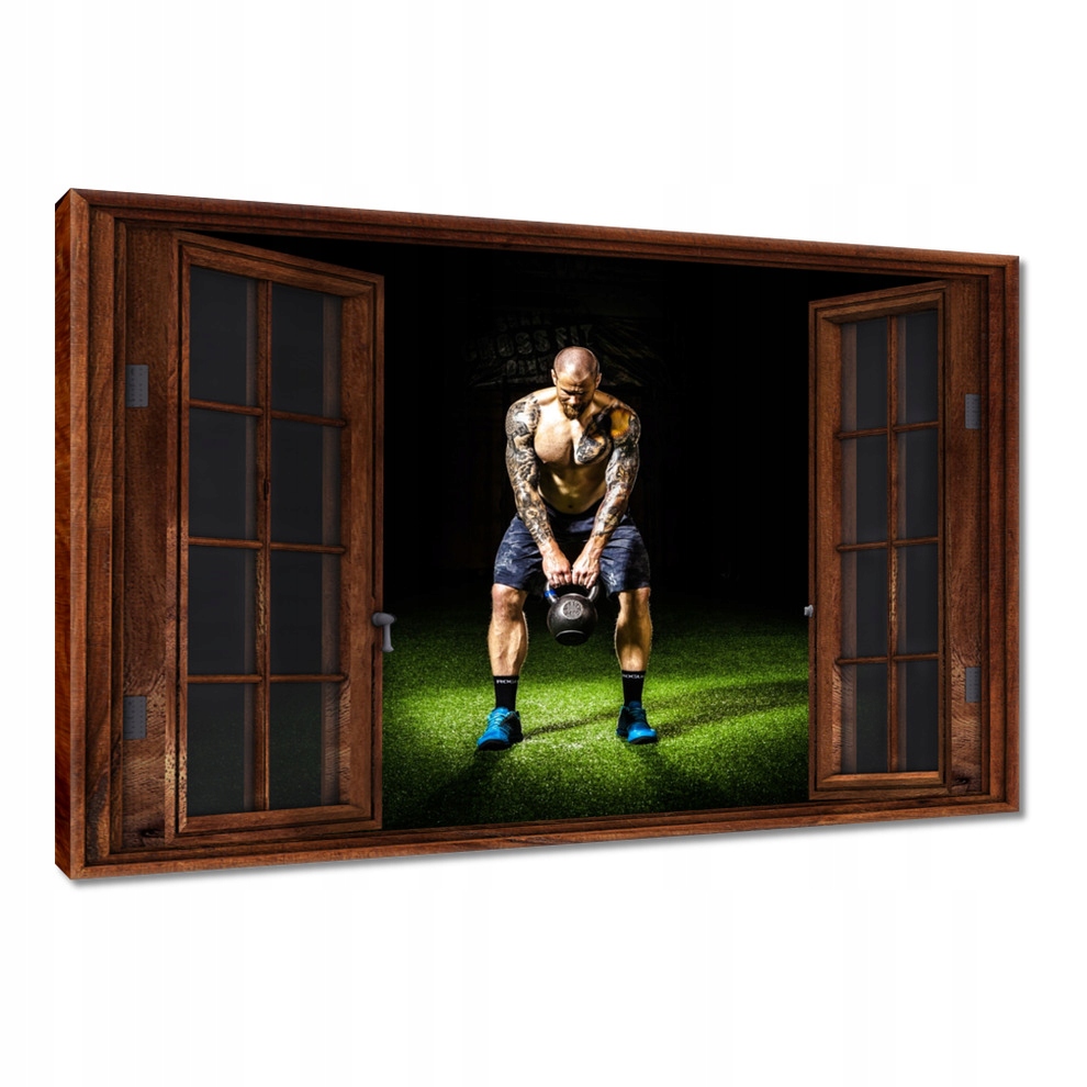 

Obrazy 120x80 Strongman Ciężary