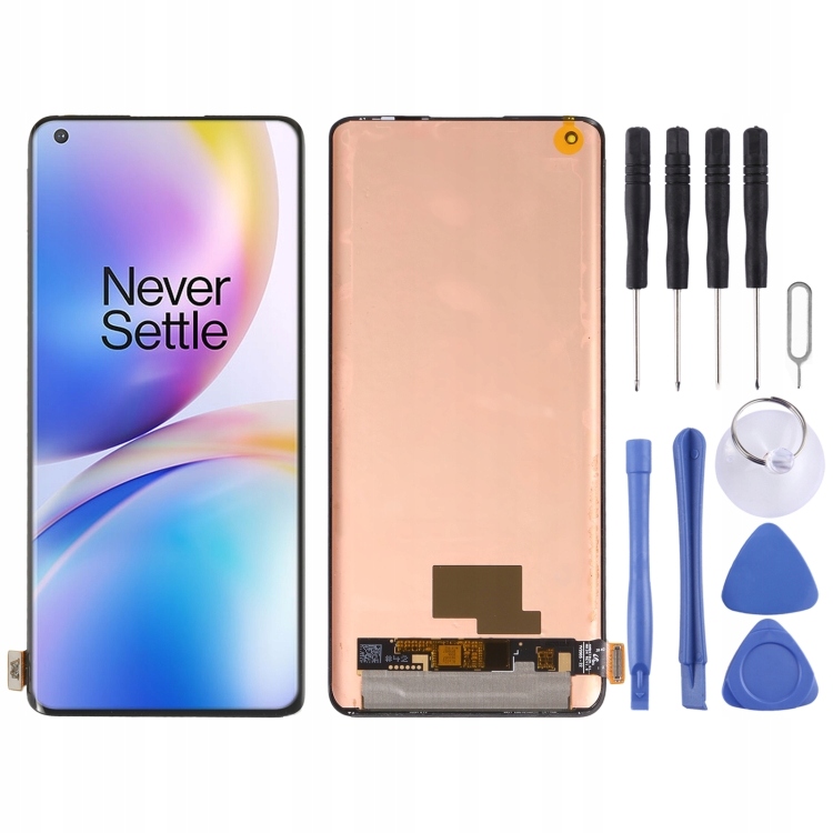 AMOLED LCD Screen for OnePlus 8 Pro with Digitizer Full Assembly Black