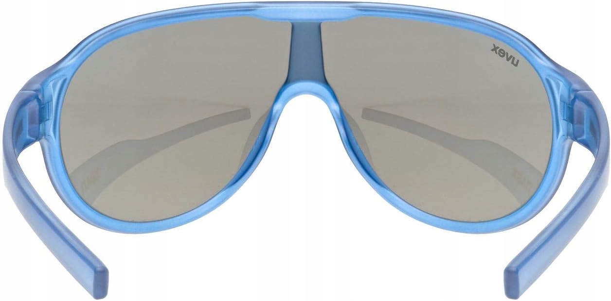 OKULARY PRZECIWSŁONECZNE DZIECIĘCE UVEX SPORTSTYLE 512 NIEBIESKIE + SZNUREK Marka Uvex
