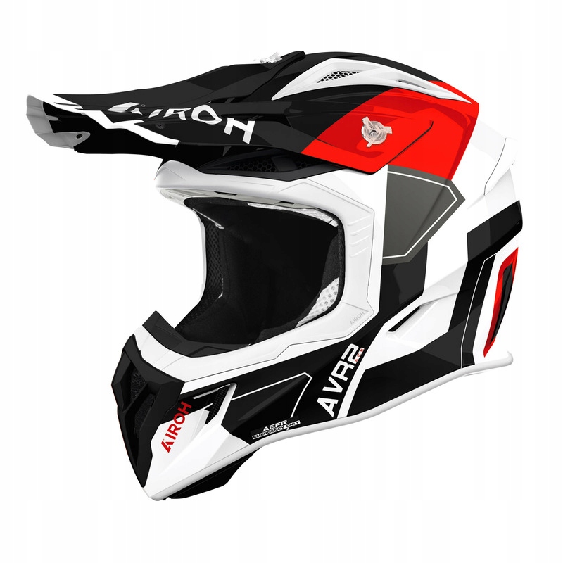 Motocyklová Prilba Airoh Aviator Ace 2 Shield Red Gloss L