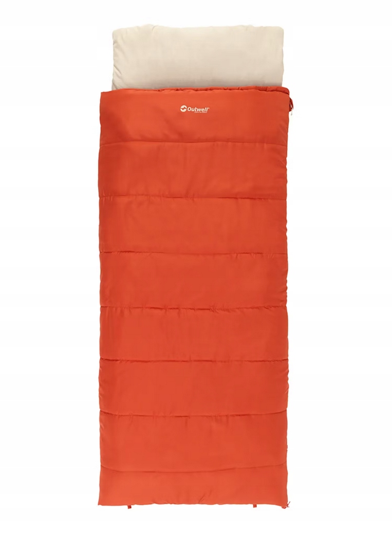 Outwell Turistický Kempingový Spací Pytel Lux 85 cm x 220 cm Pravý Červený