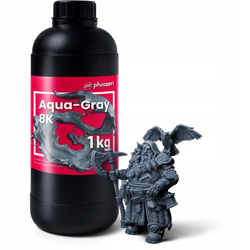 LCD pryskyřice Phrozen Aqua Gray 8K šedá