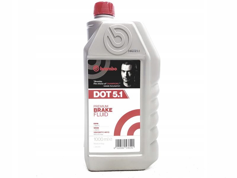 

Brembo Płyn Hamulcowy DOT-5.1 Dot 5.1 1000 ML 1L