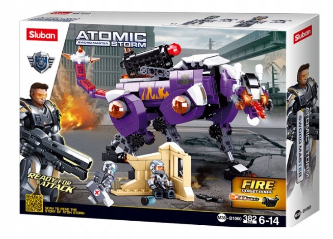 KLOCKI SLUBAN KOSMICZNY CYBER ROBOT STRZELAJĄCY Typ klocki konstrukcyjne