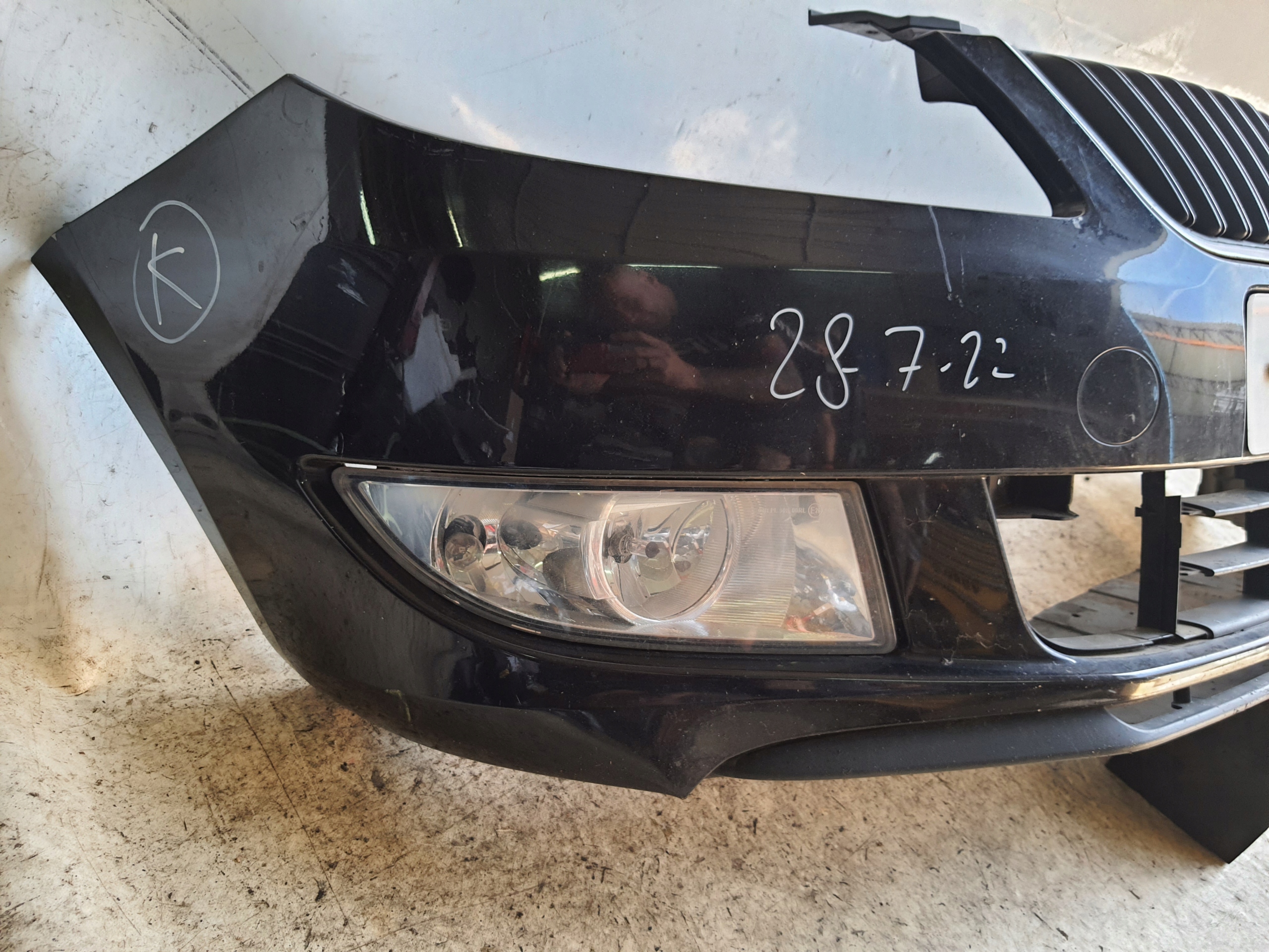 SKODA FABIA II LIFT 10-14 bumper
