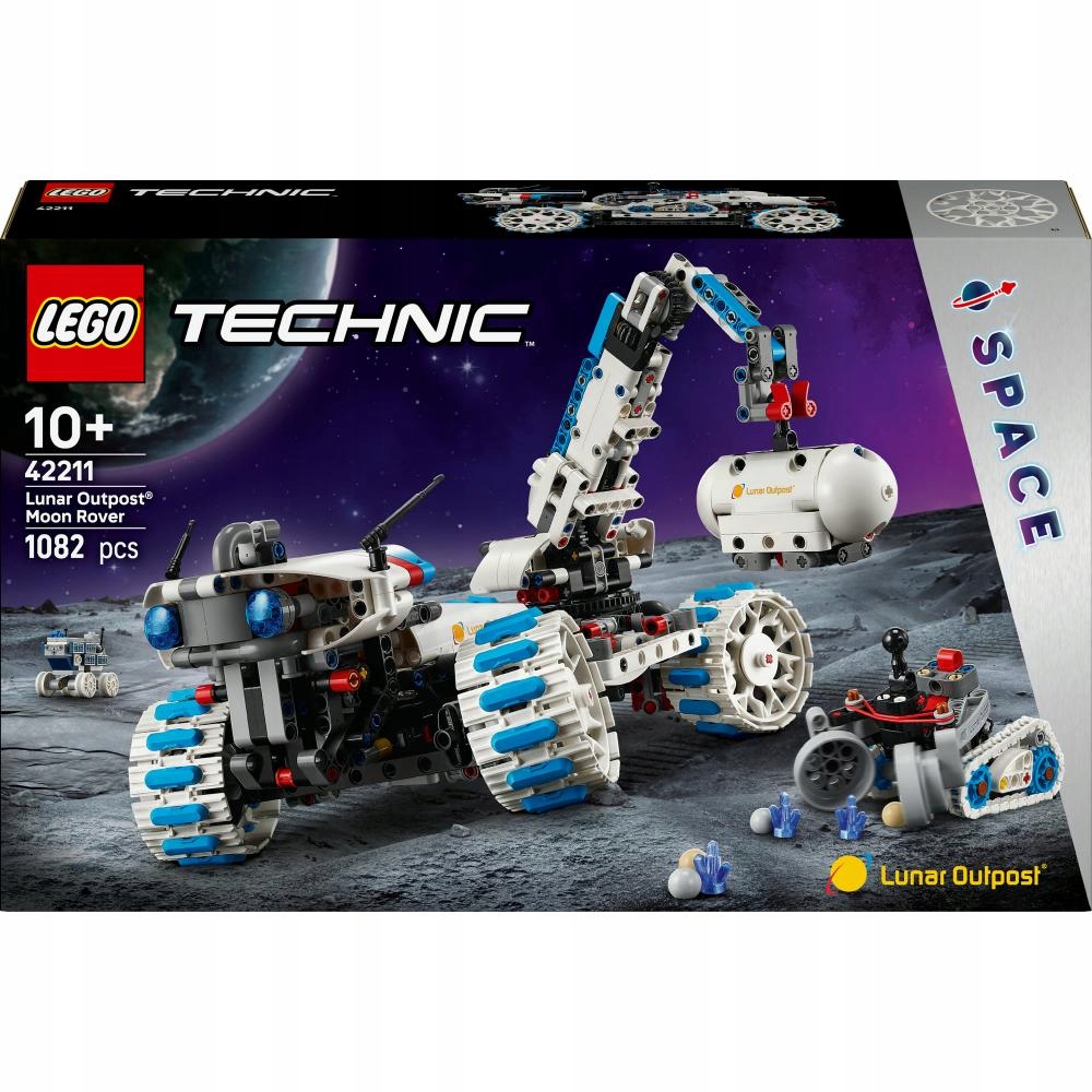 Lego Technic Vesmírné měsíční vozítko Lunar Outpost 42211