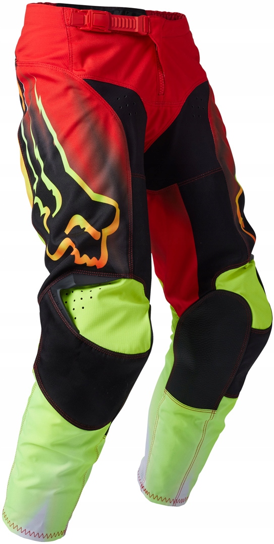 SPODNIE FOX 180 STATK FLUORESCENT RED 28