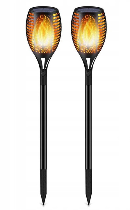 

Lampa Solarna Ogrodowa Pochodnia 36 Led Płomień
