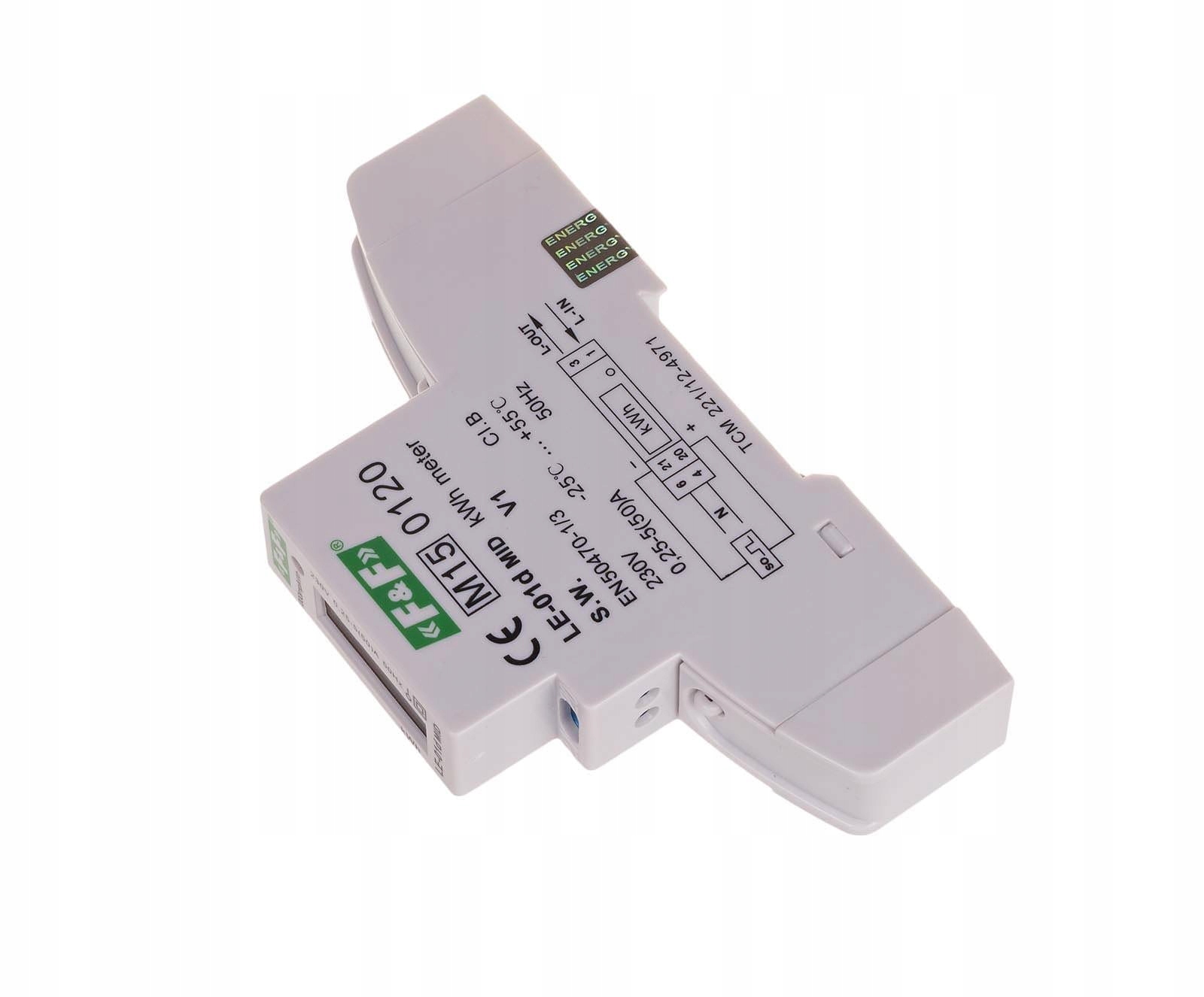 Počítadlo F&f 230 V IP20 50 A