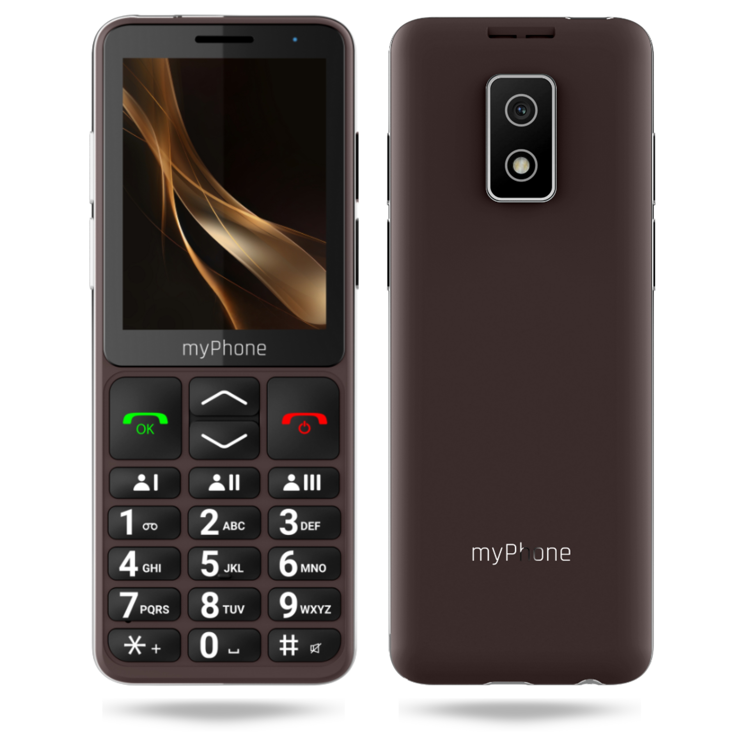 Telefon Komókowy Myphone Bueno Lte Praline Collection 4G Dla Seniora Stacja