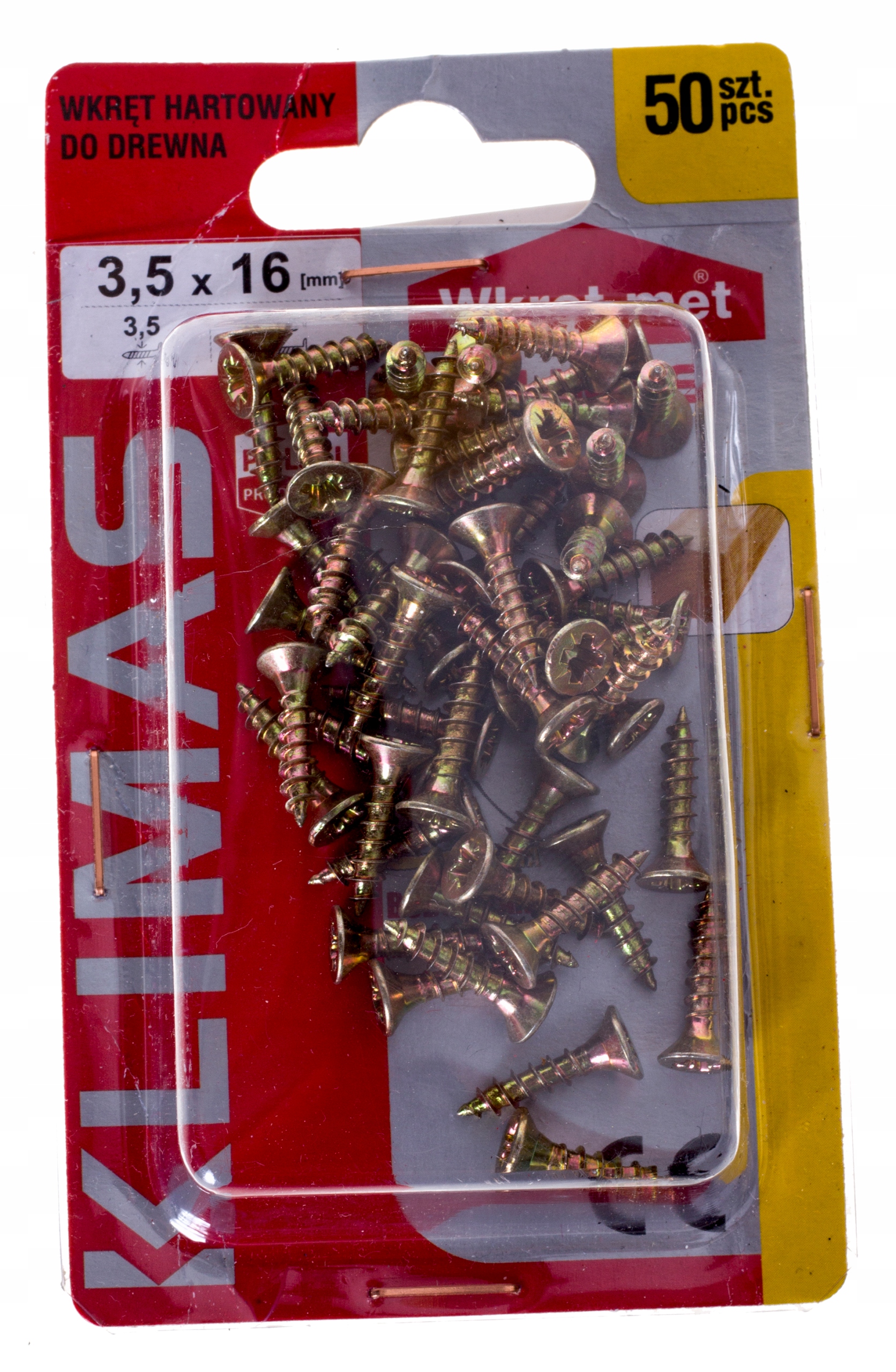 

Wkręty Do Półek Drewna Wkręt Met 3,5x16 mm 50 szt