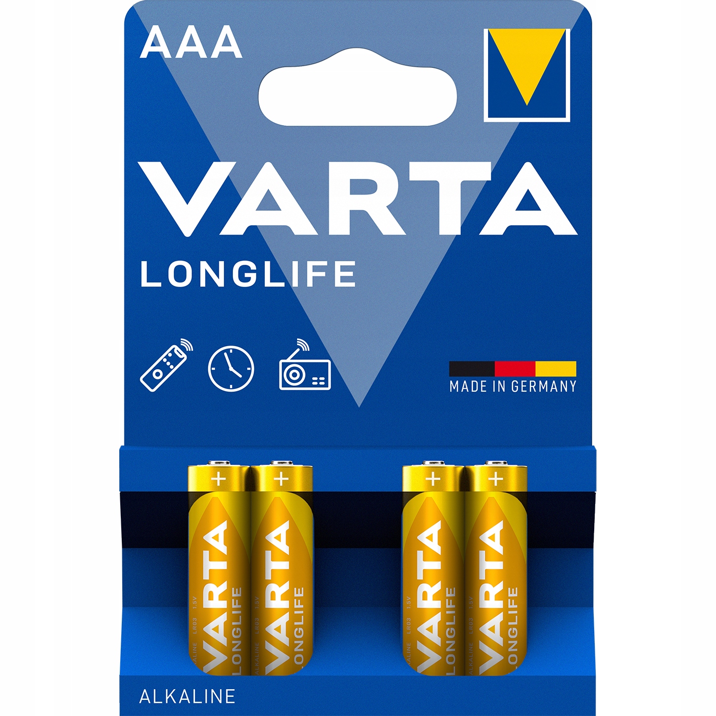 

4x Bateria Varta Longlife Aaa LR3 Alkaliczna