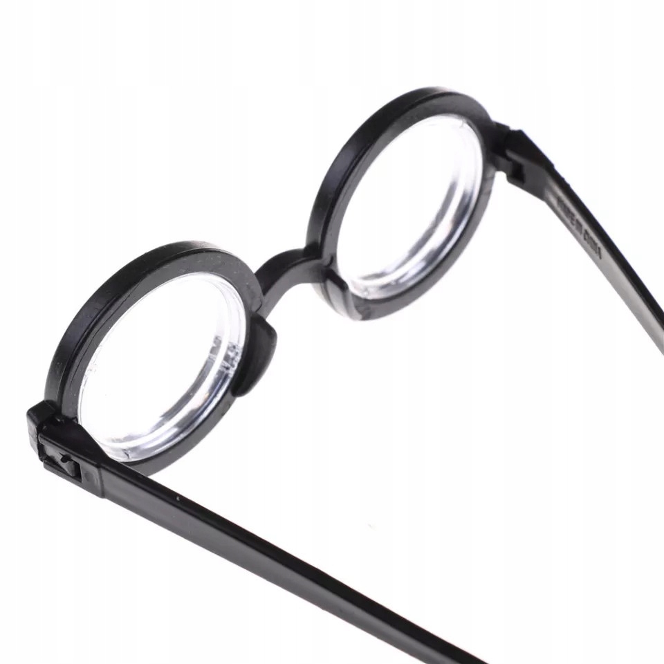 OKULARY BRYLE KUJONA NERDA STRÓJ PRZEBRANIE NA ŚMIESZNE ZABAWNE IMPREZOWE Model okulary