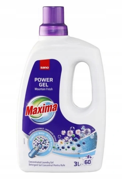 

Żel do prania Sano Maxima Mountain Fresh 3 l 2171