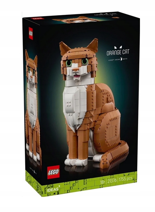 Lego 21376 Ideas Zrzavá kočka