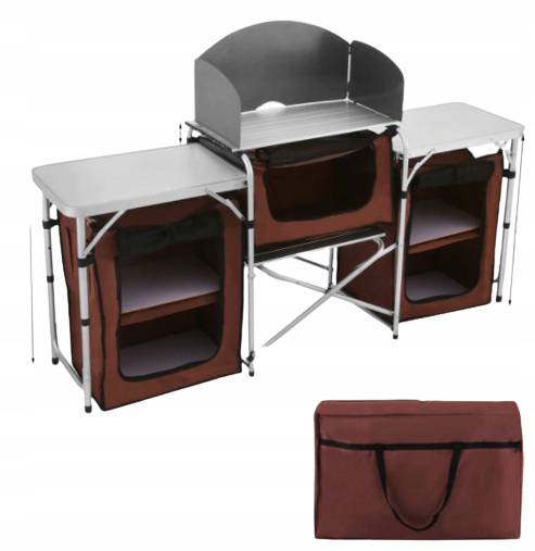 Kuchyňský stůl Kempingový Skládací turistický gril