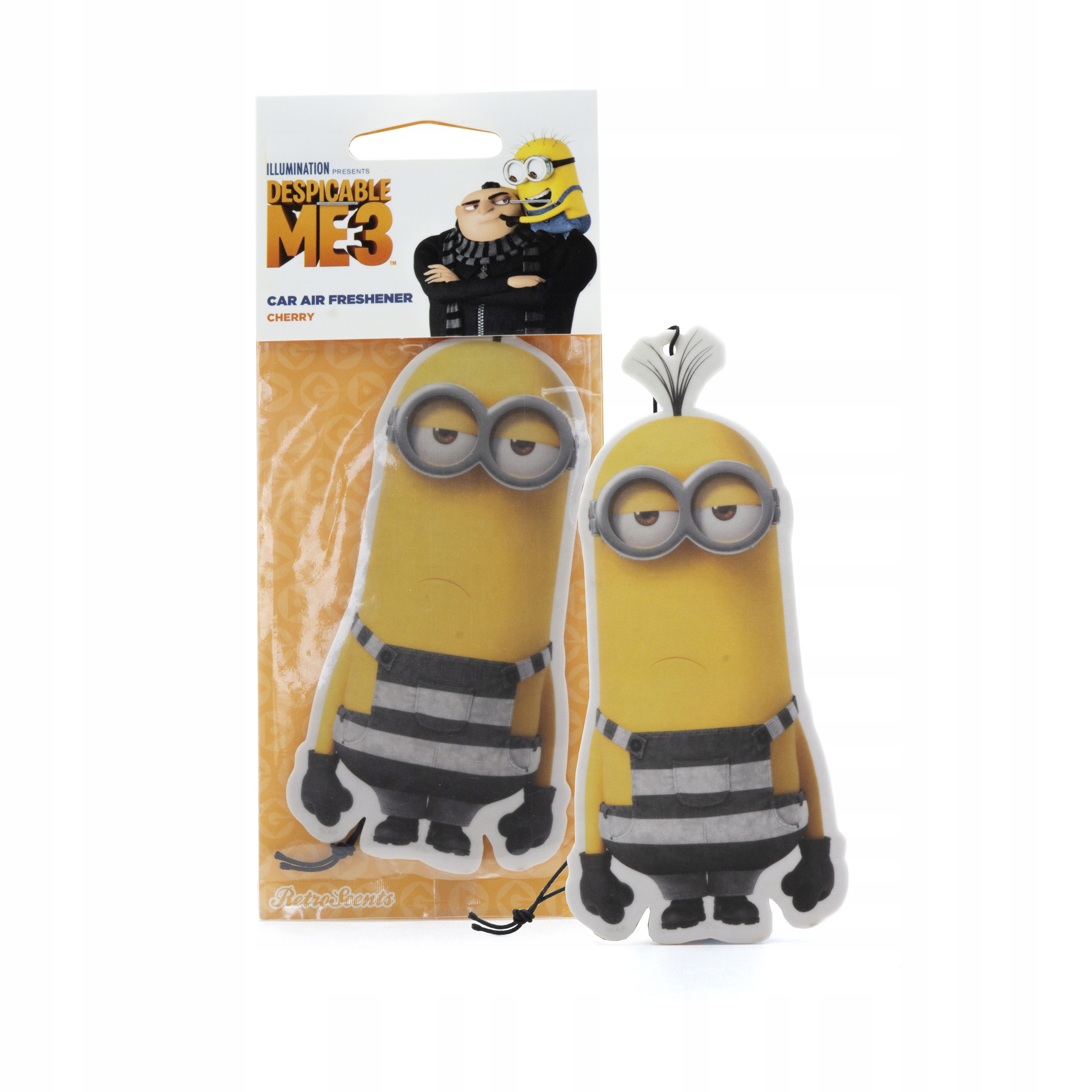 ZAPACH SAMOCHODOWY MINIONKI - KEVIN WIŚNIA