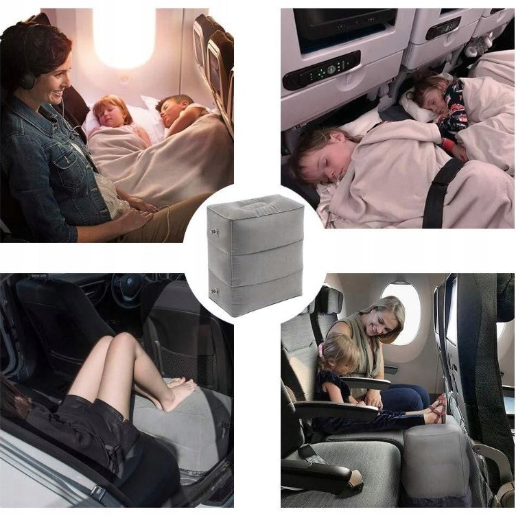 PODNÓŻEK DMUCHANY PODRÓŻNY POD NOGI PODUSZKA DMUCHANA DO SAMOCHODU SAMOLOTU Producent inny