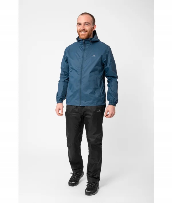 2117 of Sweden Pánská pláštěnková bunda Vedum modrá XXL