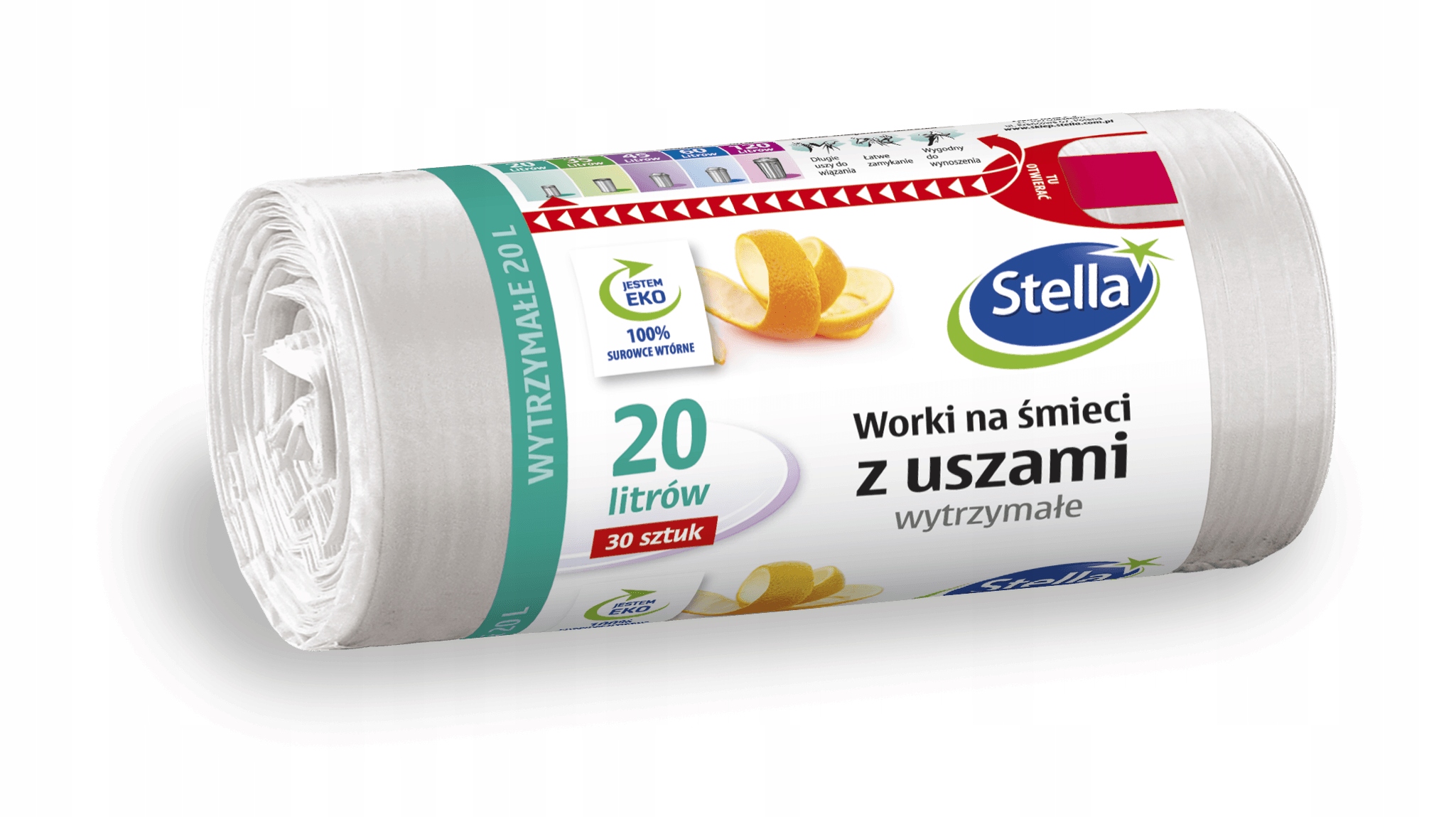 

C Stella worki Hdld 20l Wytrzymałe 30szt.