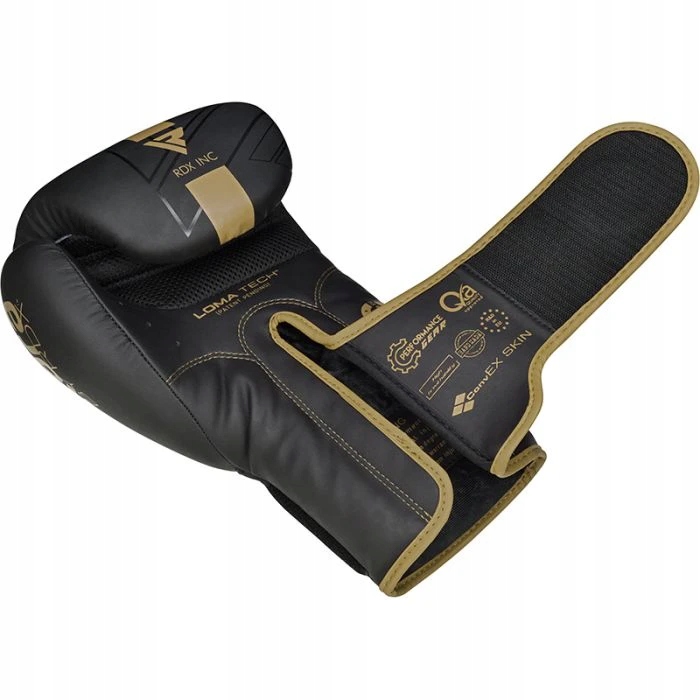 Rdx Boxerské rukavice F6 Černo/zlaté 10oz