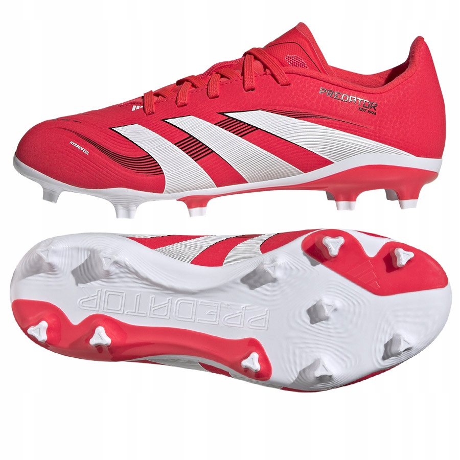 Adidas Predator League Jr Fg/mg (36 2/3) Boty Lanky Unisex Jr Červené