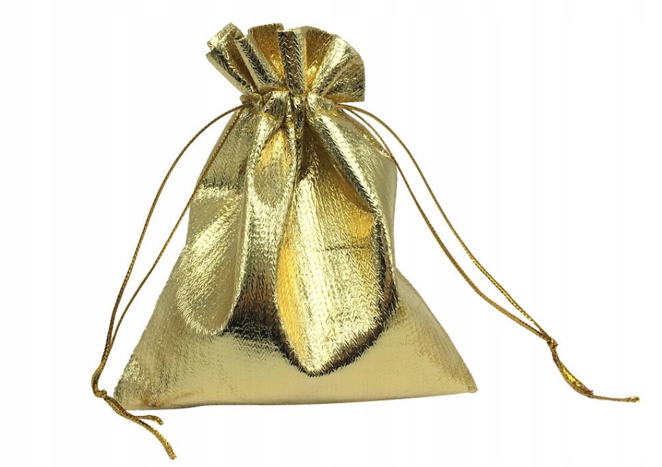 

Woreczek Złoty Ozdobny 11 cm x 19 cm