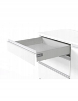 Šuplík Rejs Comfort Box Push Open L350 H86 Stříbrná
