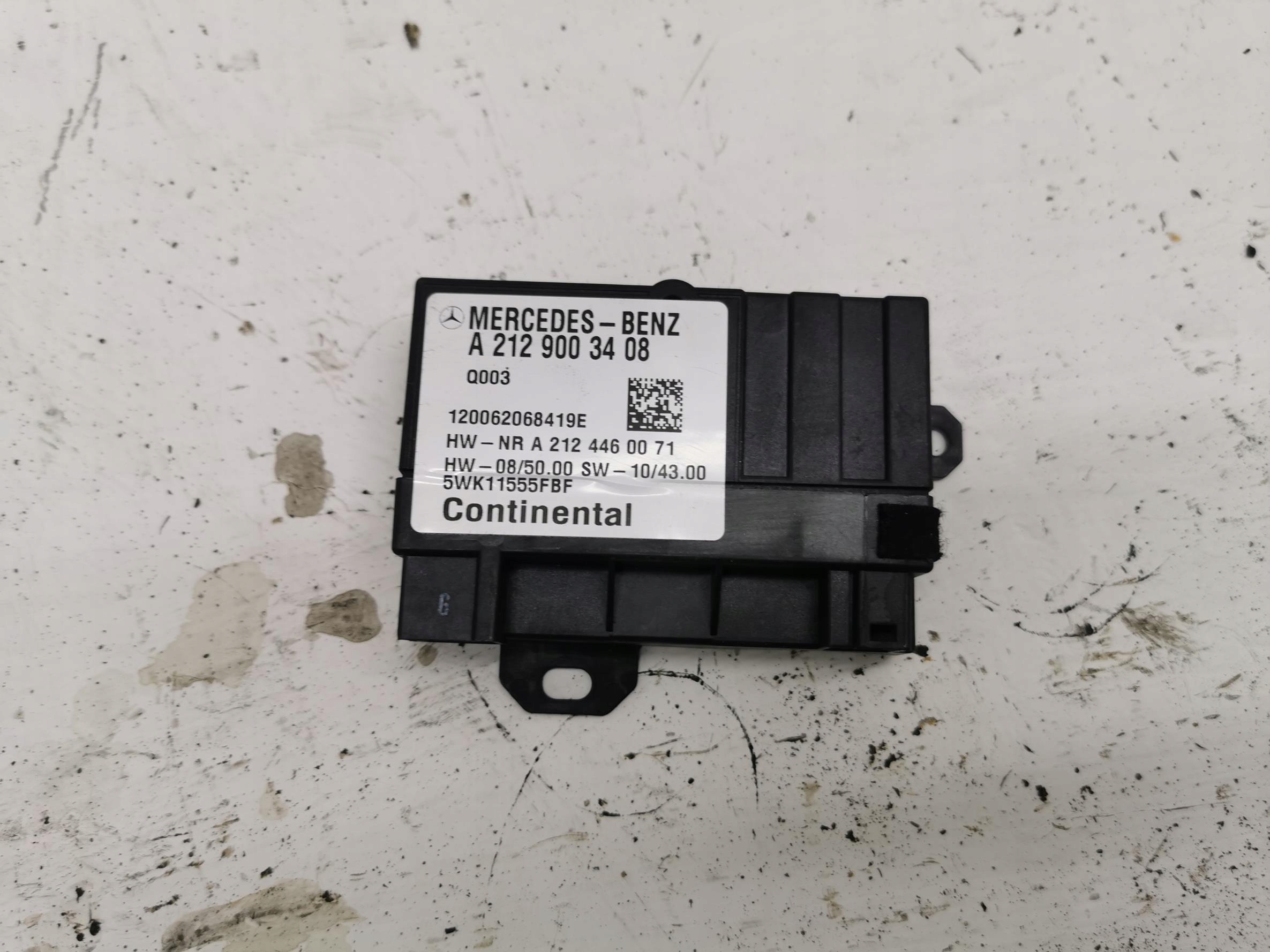 Module POMPY Carburant MERCEDES C-KLASA W204 1.8 CGI