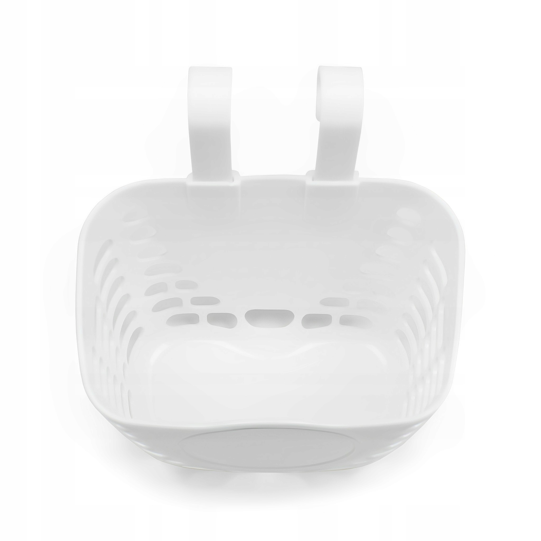 Koszyk rowerowy zawieszany na kierownicę biały Marka inna marka