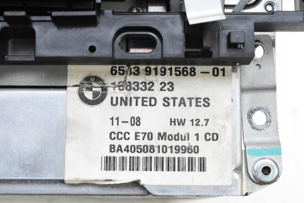 RADIO CD player 9191568 BMW X5 E70 06-10
