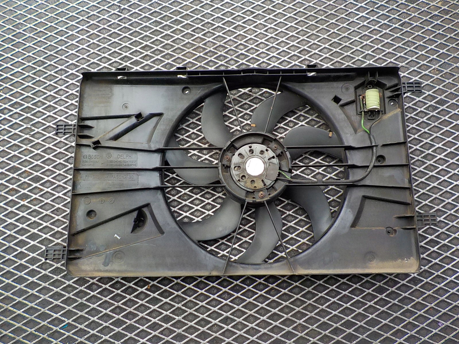 OPEL ASTRA J fan module radiator 0130308114