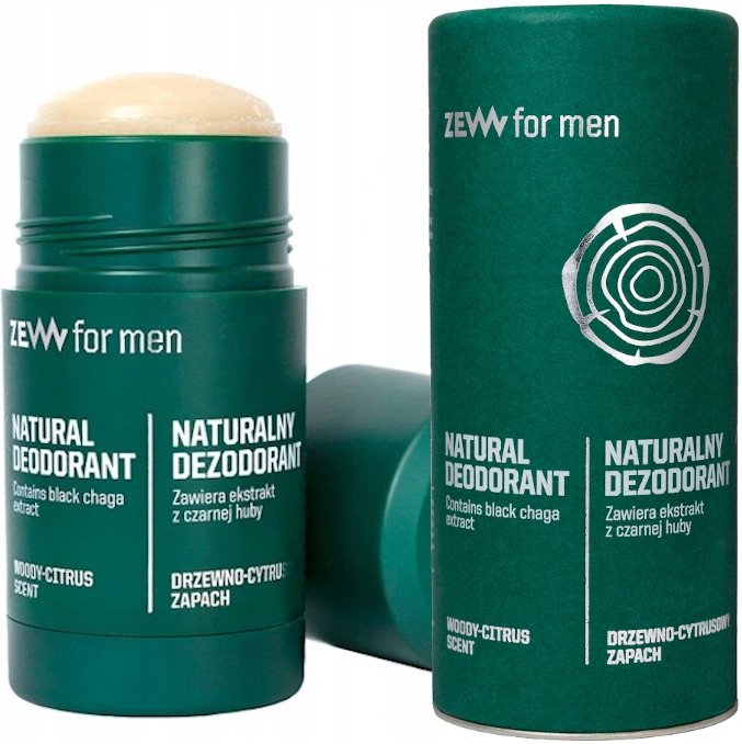 Deodorant Zew v Tyčince s Černou Houbou Dřevito-Citrusová Vůně 80g