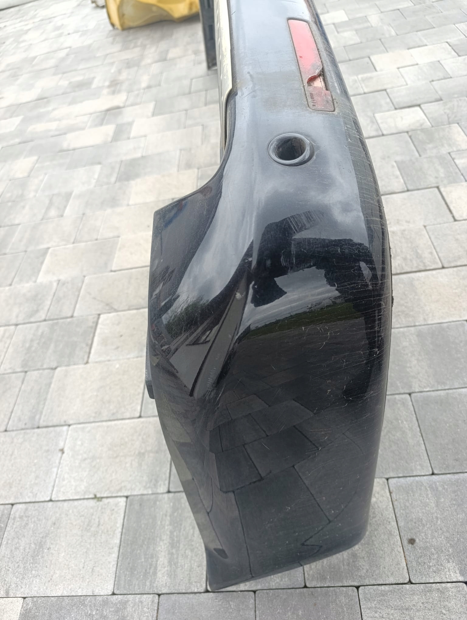 VW T5 T5 LIFT bumper rear rear part below PDC black